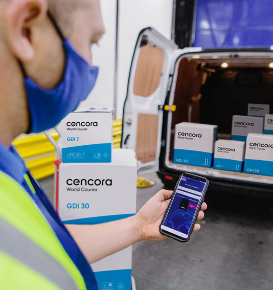 Our shipment was equipped with RTLM technology. This enabled us to instantly verify the shipment’s precise location.